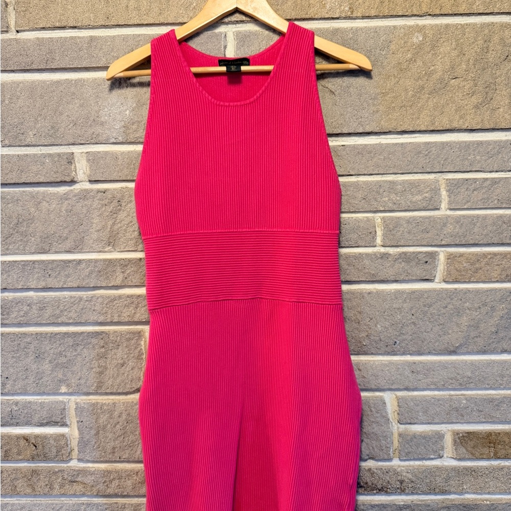 House of Harlow 1960 Vibrant Pink Midi Dress